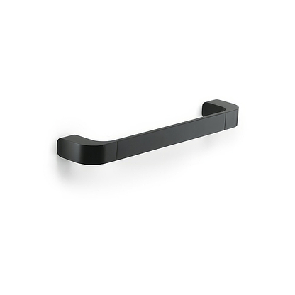 Outline Towel Rail/Grab Bar 35cm – Black - Hyperion Tiles
