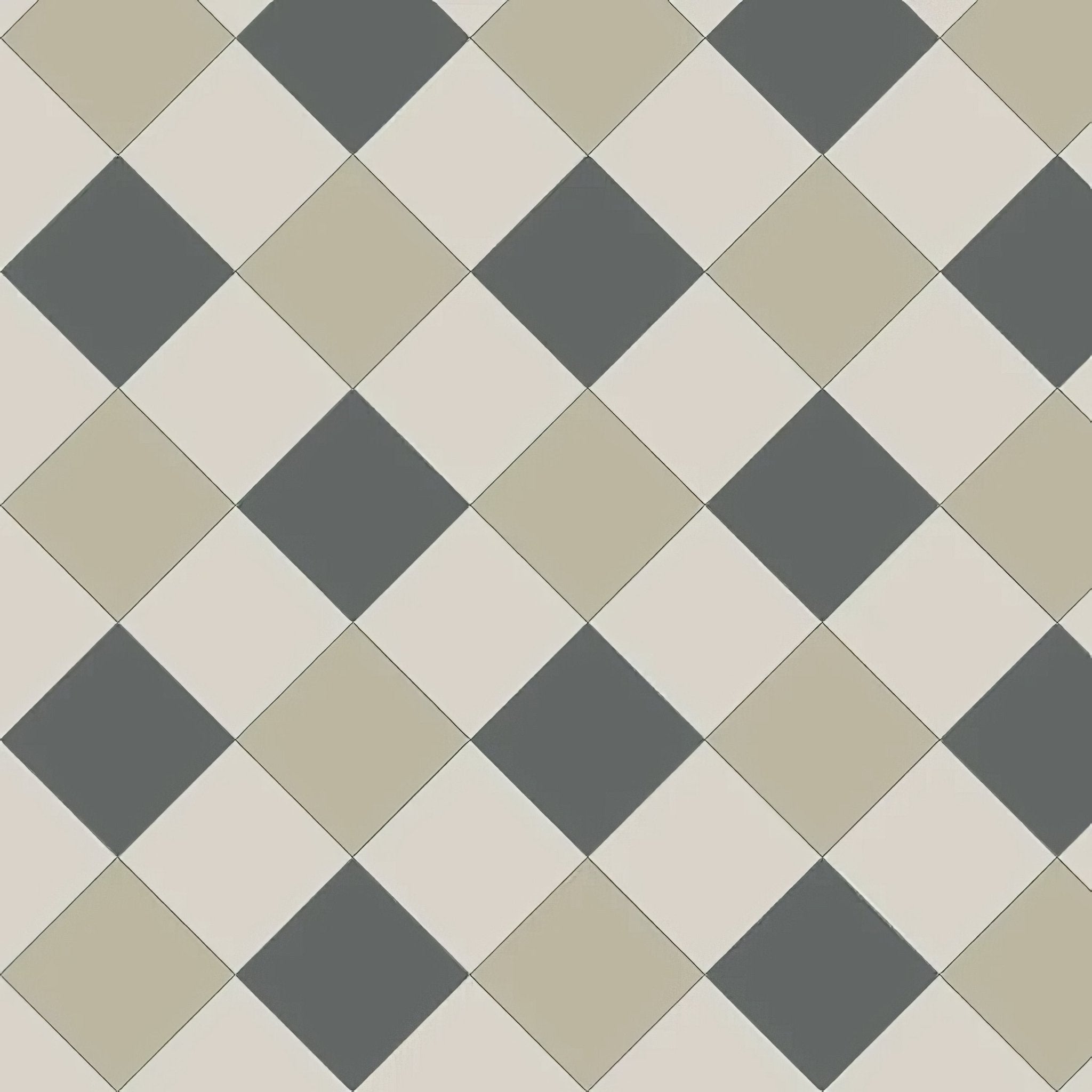 Oxford 151mm (6") Chester Mews, Revival Grey & Dover White - Hyperion Tiles