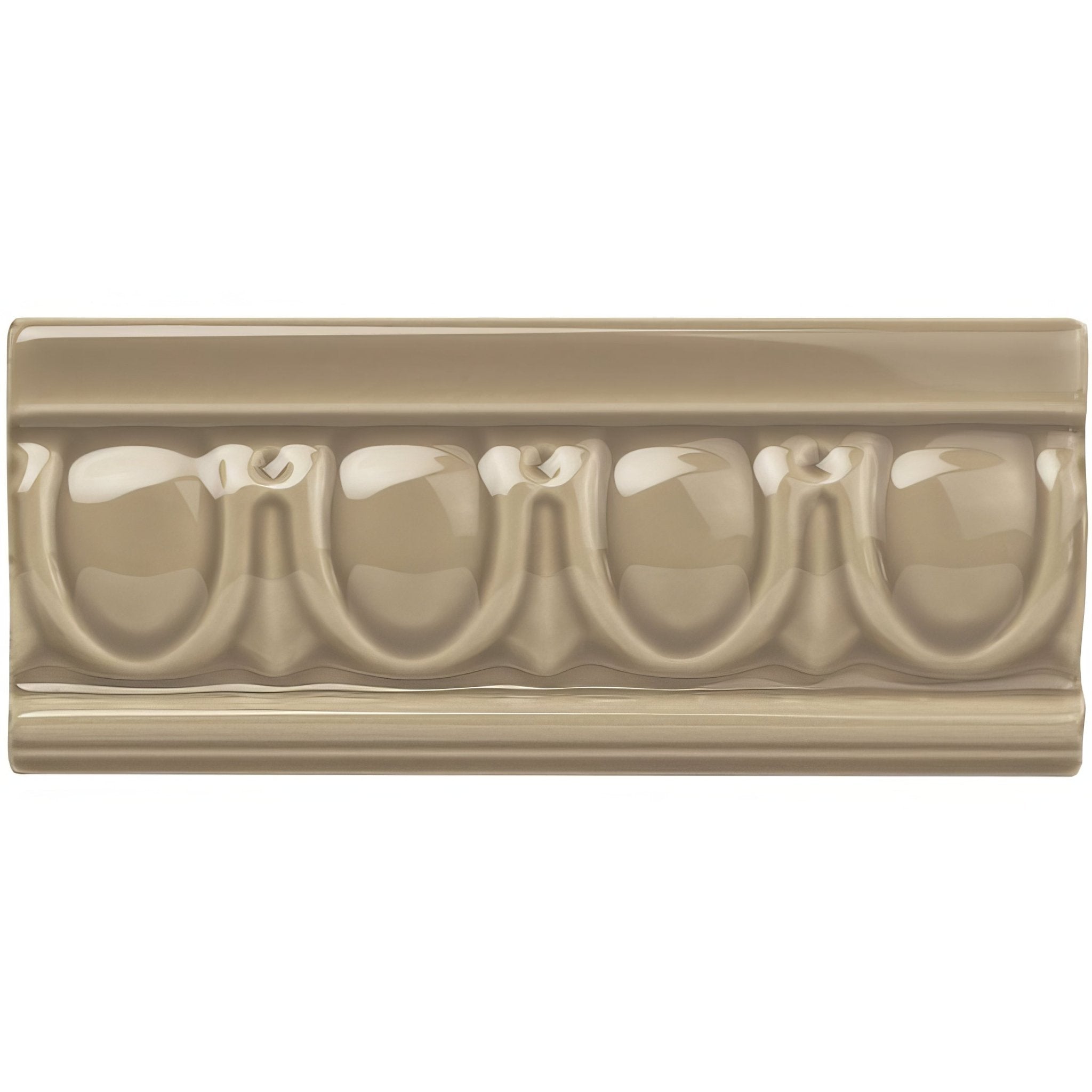 Palladian Beige Egg & Dart Moulding - Hyperion Tiles