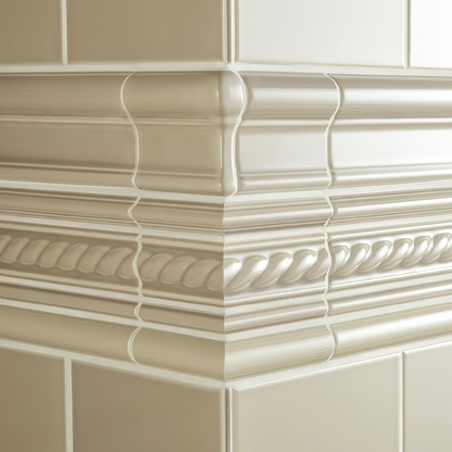 Palladian Beige Omega Moulding - Hyperion Tiles