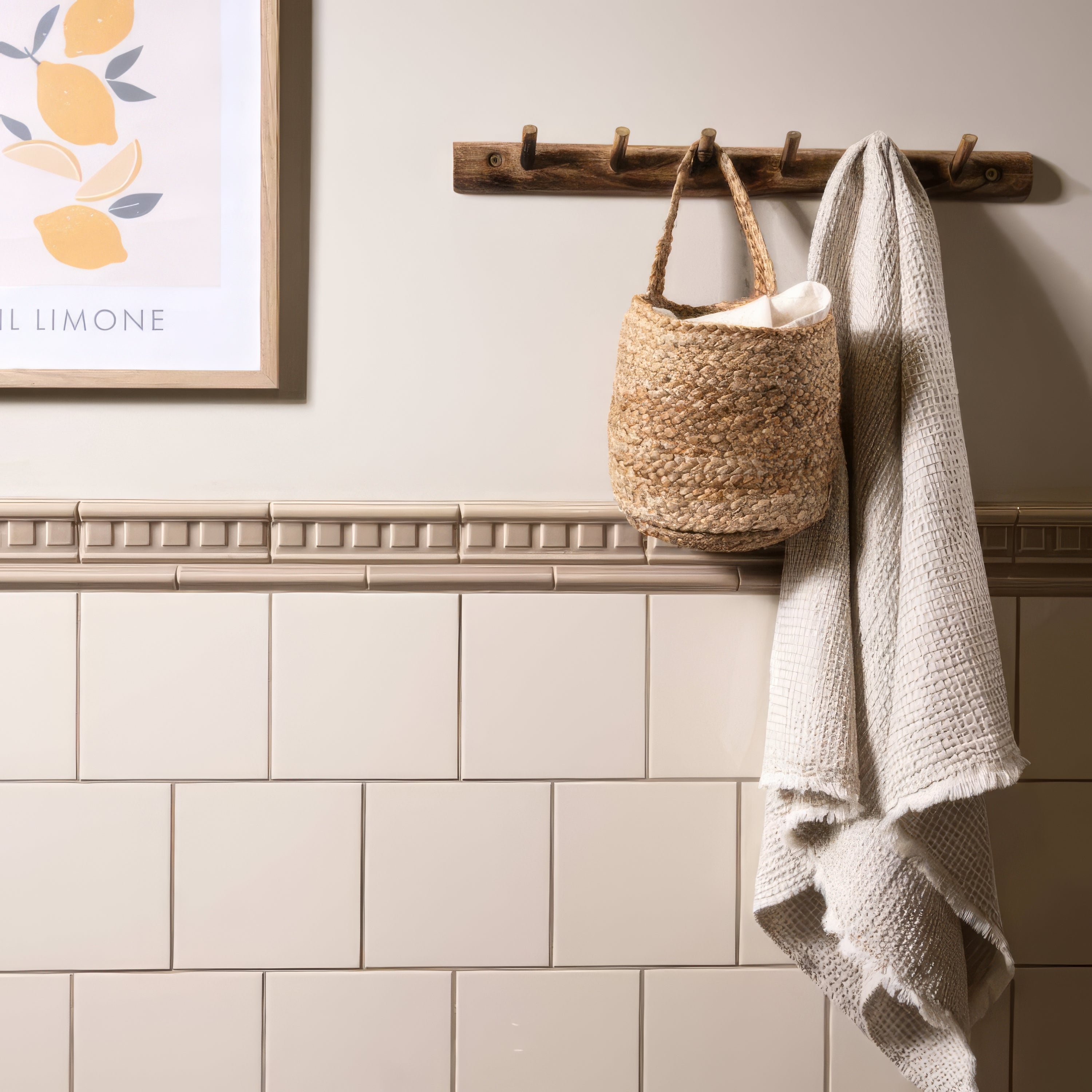 Palladian Beige Dentil Moulding