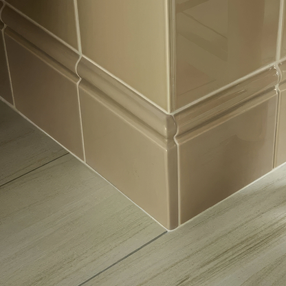 Palladian Beige Skirting Tile - Hyperion Tiles