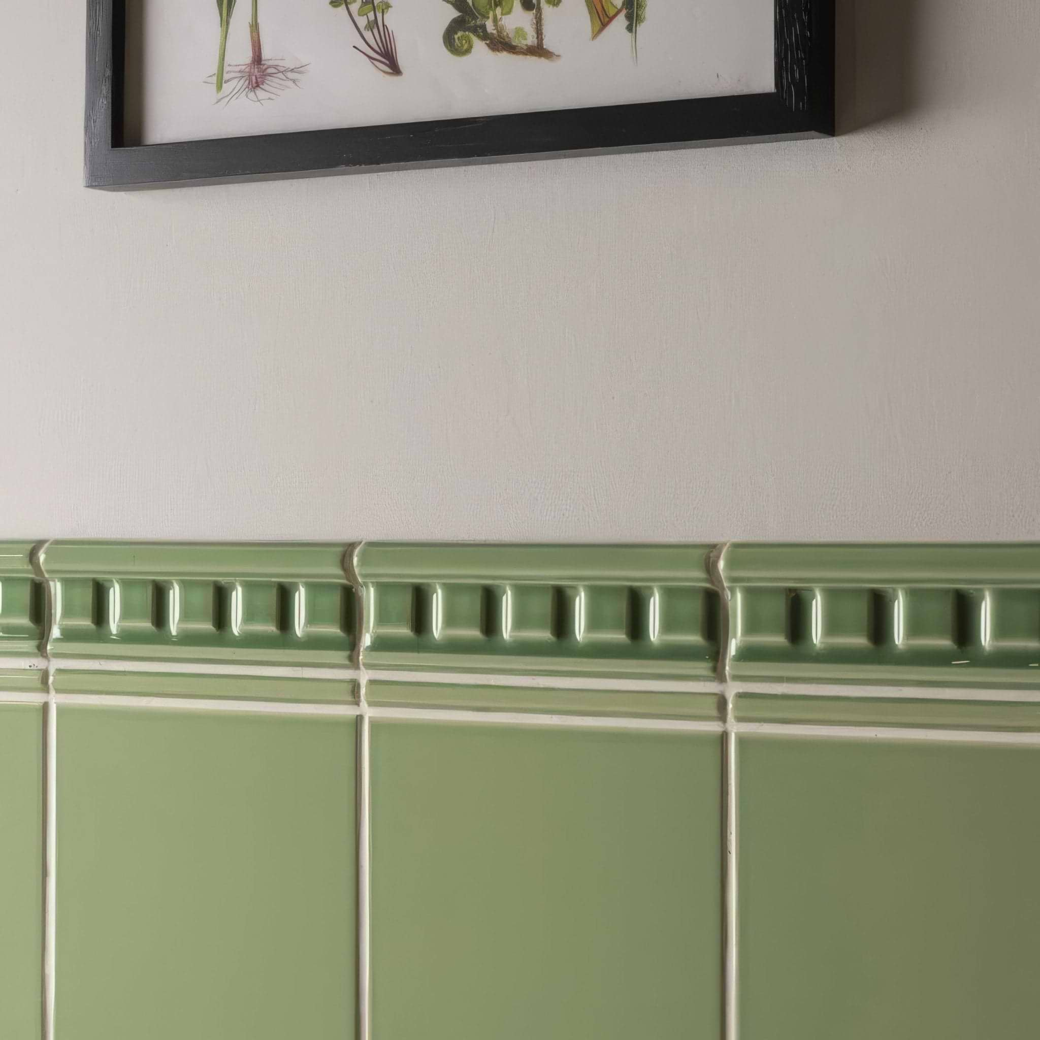 Palm Green Omega Moulding - Hyperion Tiles