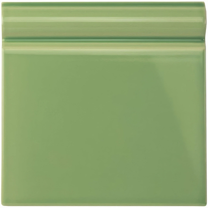 Palm Green Skirting Tile - Hyperion Tiles