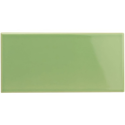 Palm Green Half Tile - Hyperion Tiles