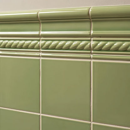 Palm Green Victoria Moulding | Hyperion Tiles