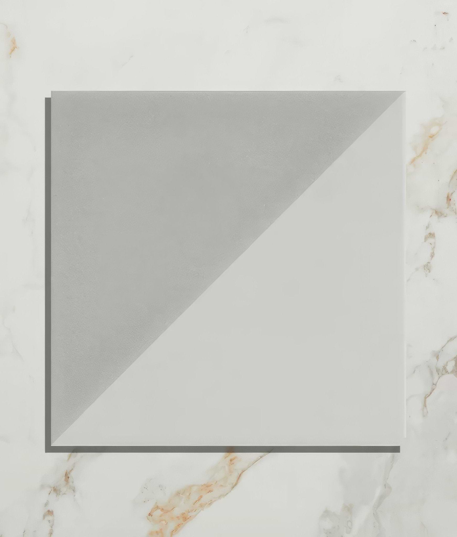 Parisian Café Porcelain Tri Dove Grey - Hyperion Tiles