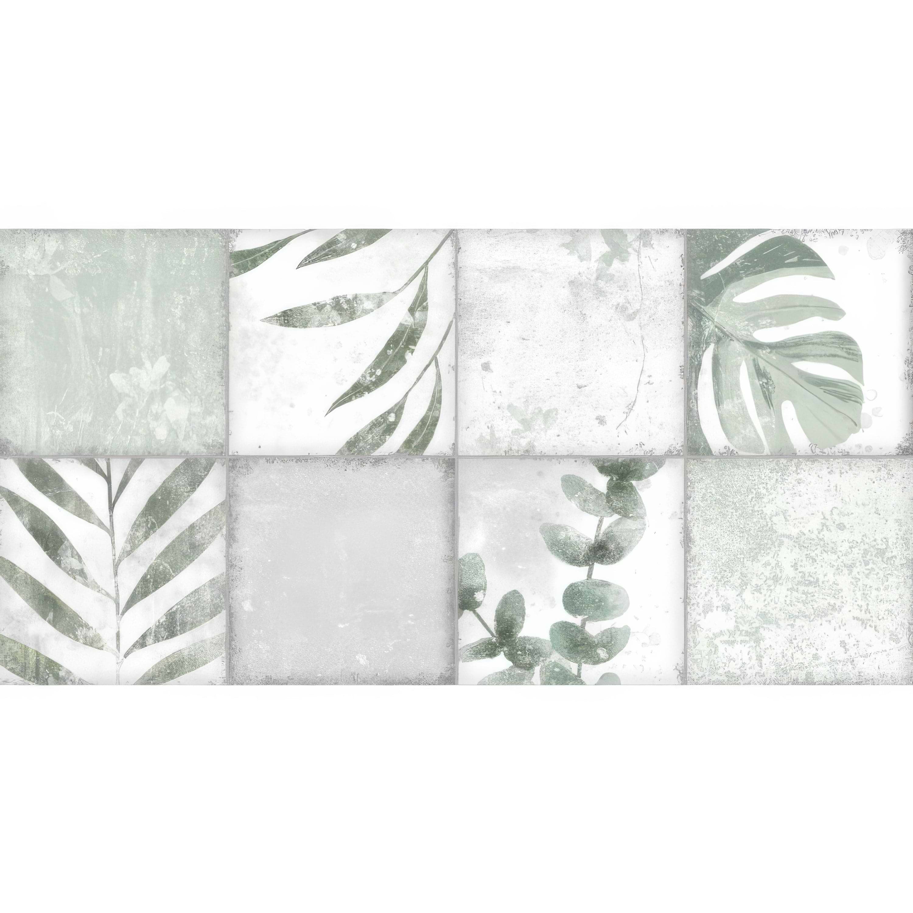 Patchwork Botanical Ivy By Hyperion Tiles