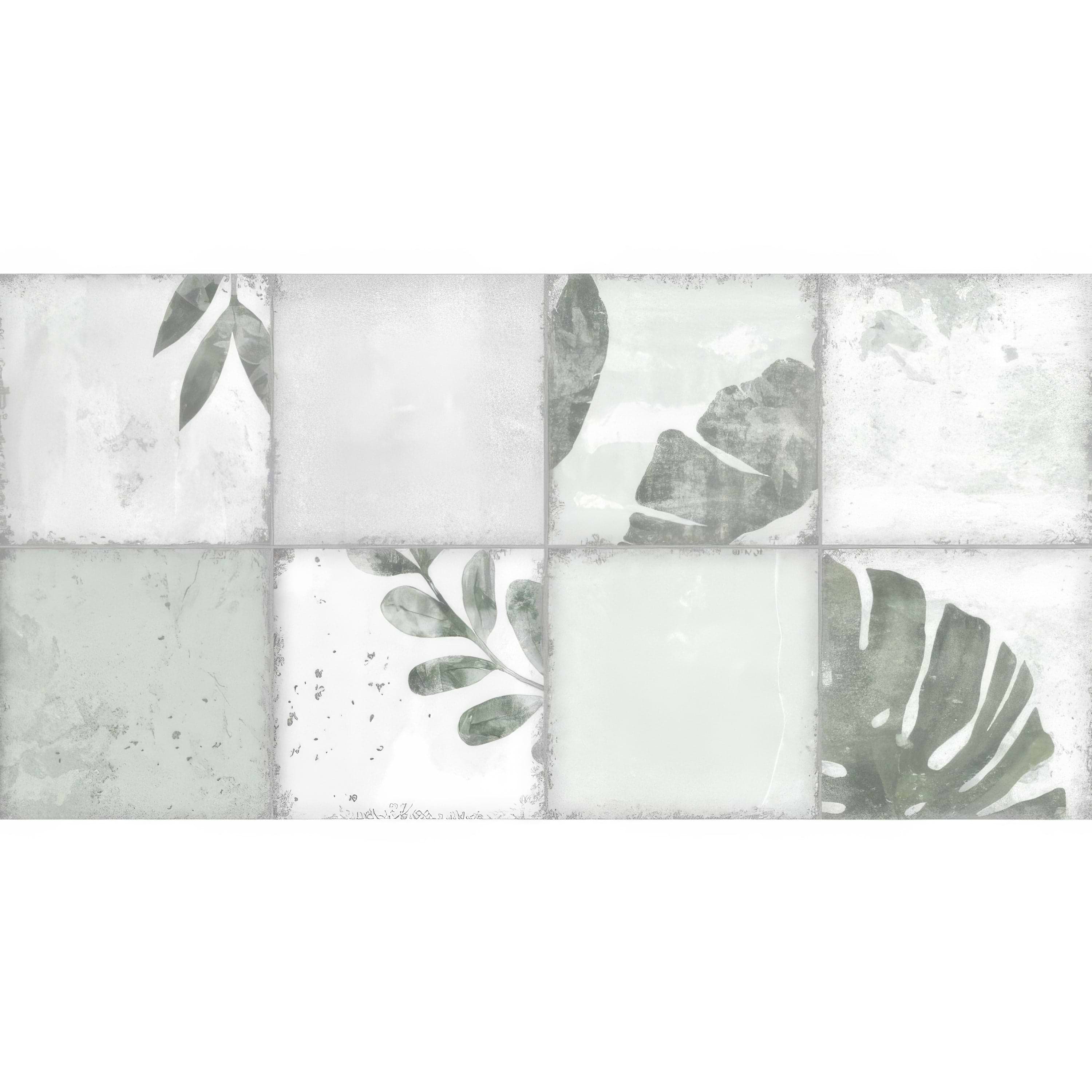 Patchwork Botanical Ivy By Hyperion Tiles