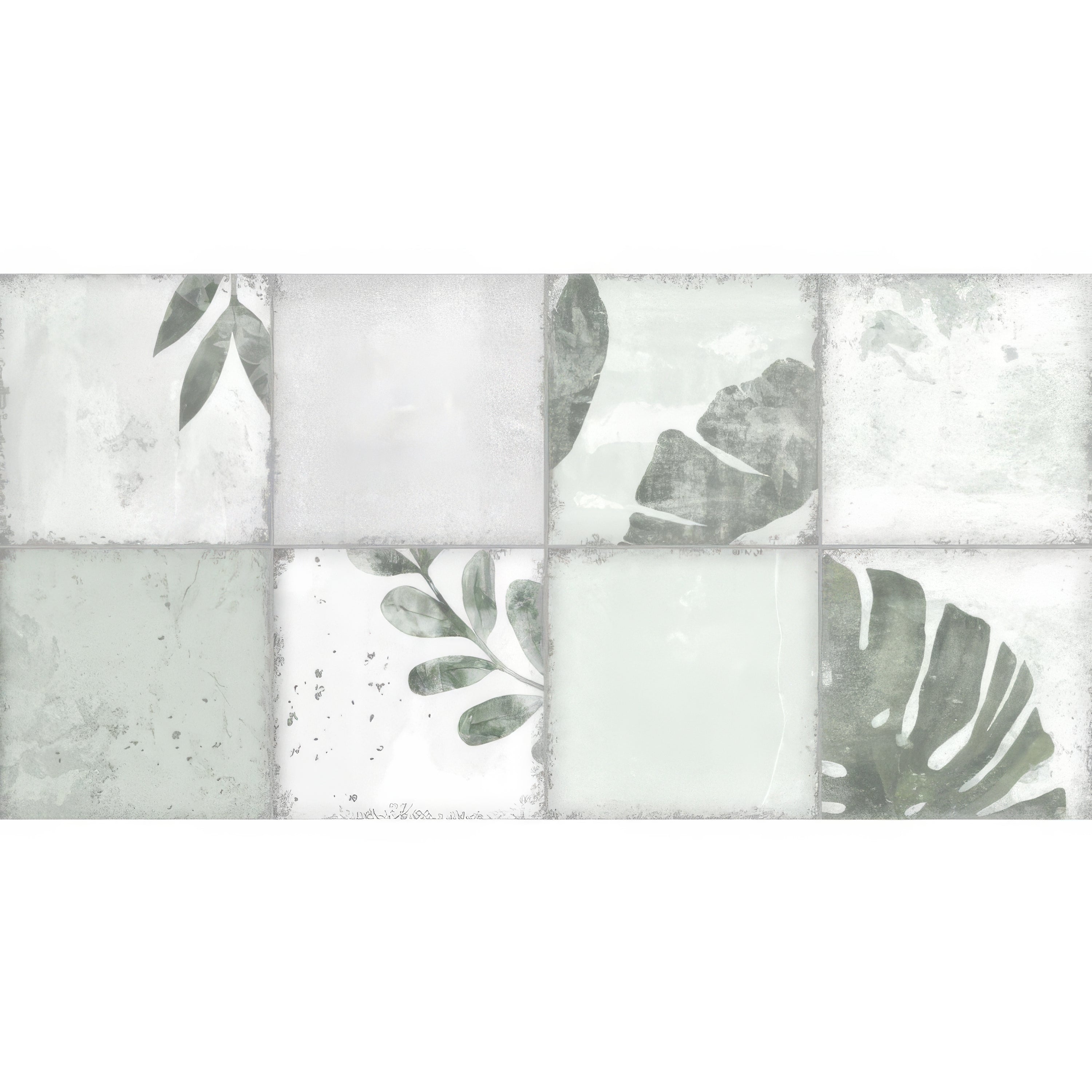 Patchwork Botanical Ivy By Hyperion Tiles