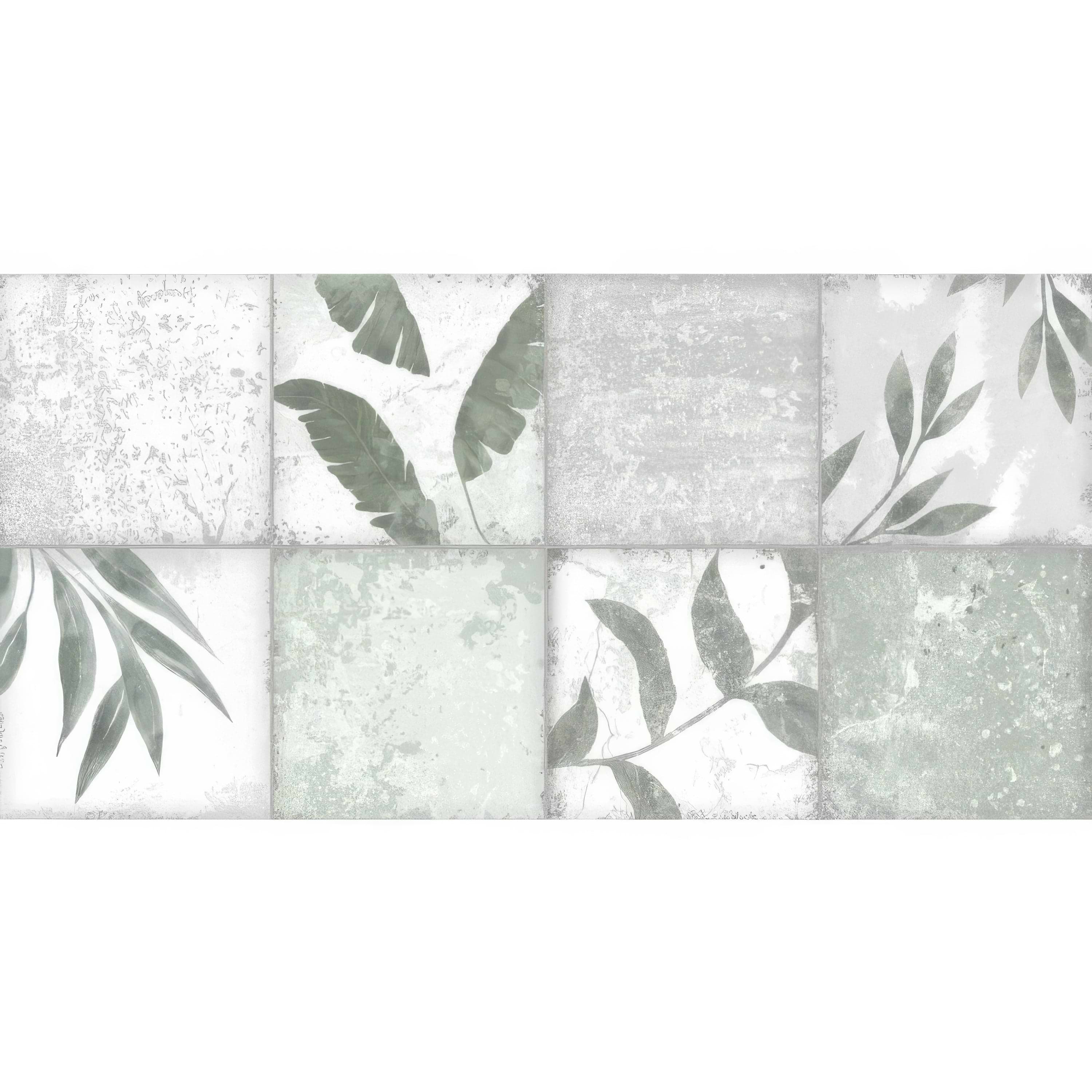 Patchwork Botanical Ivy By Hyperion Tiles