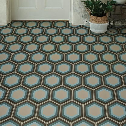 Patisserie Porcelain Blue - Hyperion Tiles