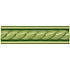 Pavilion Green Rope Moulding - Hyperion Tiles