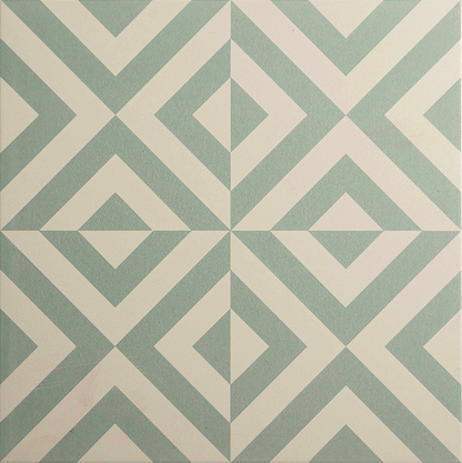 Penshaw Teal On Chalk - Hyperion Tiles