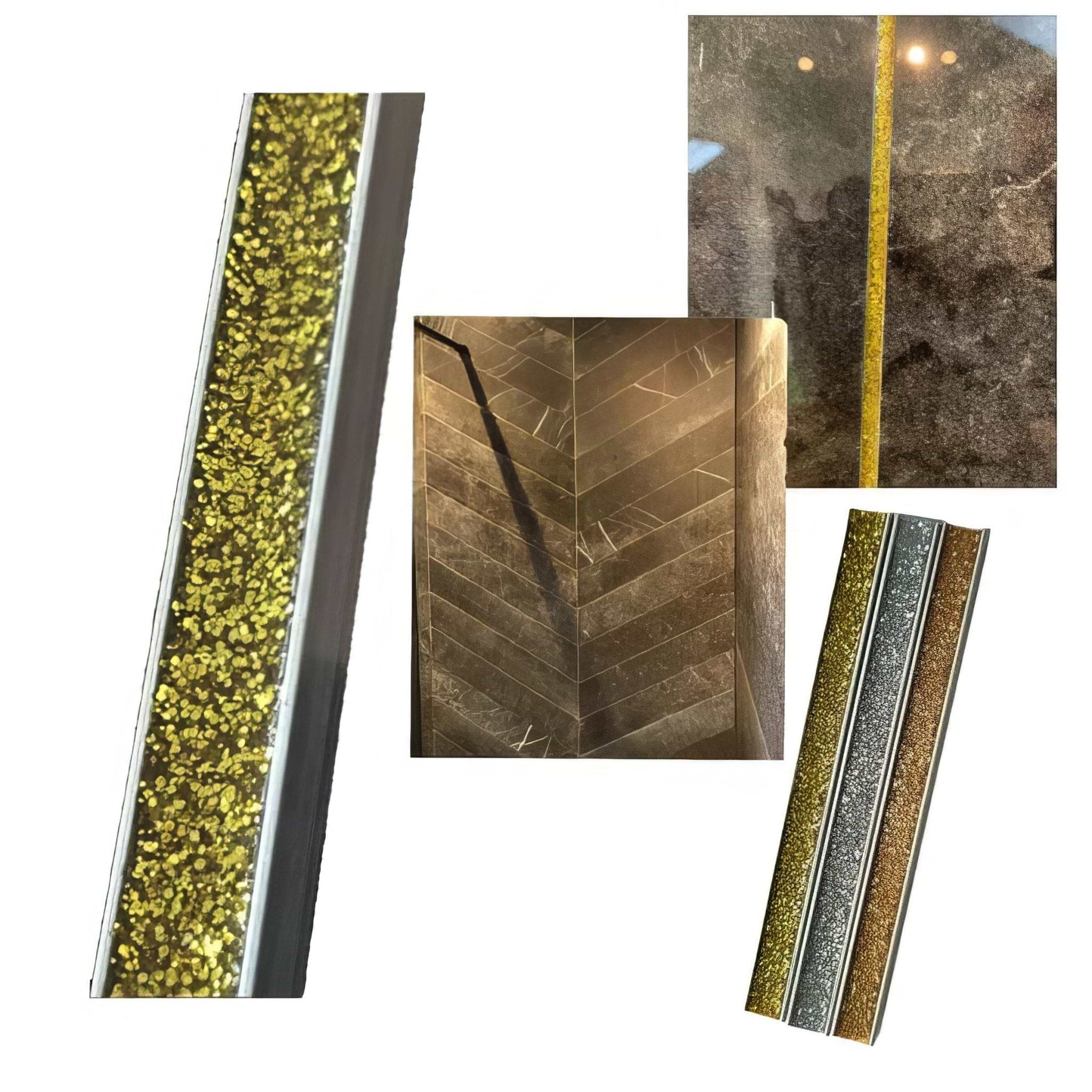 Perflex P20 Aristocrat Gold Glitter - Hyperion Tiles
