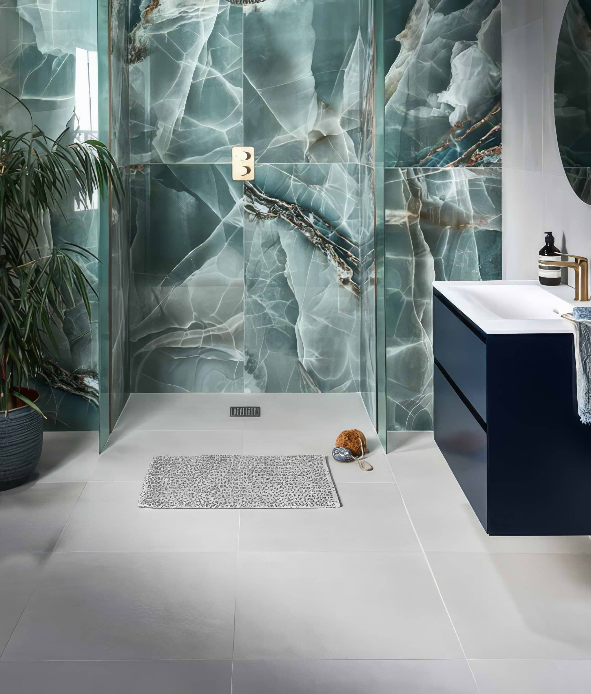 Portare Perola Porcelain Satin 59.5 x 59.5cm From Hyperion Tiles