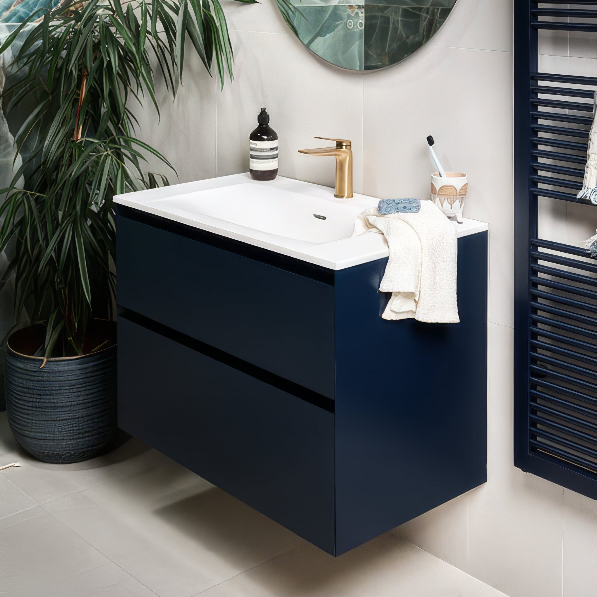 Portare Perola Porcelain Satin 59.5 x 59.5cm From Hyperion Tiles