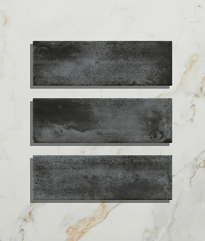 Petite Porcelain Matt Graphite  - Hyperion Tiles