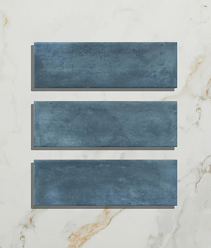 Petite Porcelain Matt Blue - Hyperion Tiles