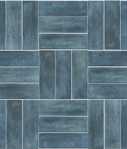 Petite Porcelain Matt Blue - Hyperion Tiles