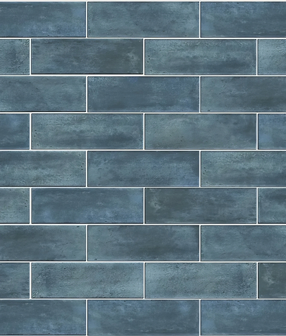 Petite Porcelain Matt Blue - Hyperion Tiles