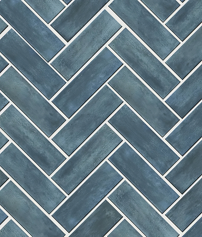 Petite Porcelain Matt Blue - Hyperion Tiles