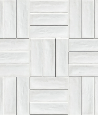 Petite Porcelain Matt White - Hyperion Tiles