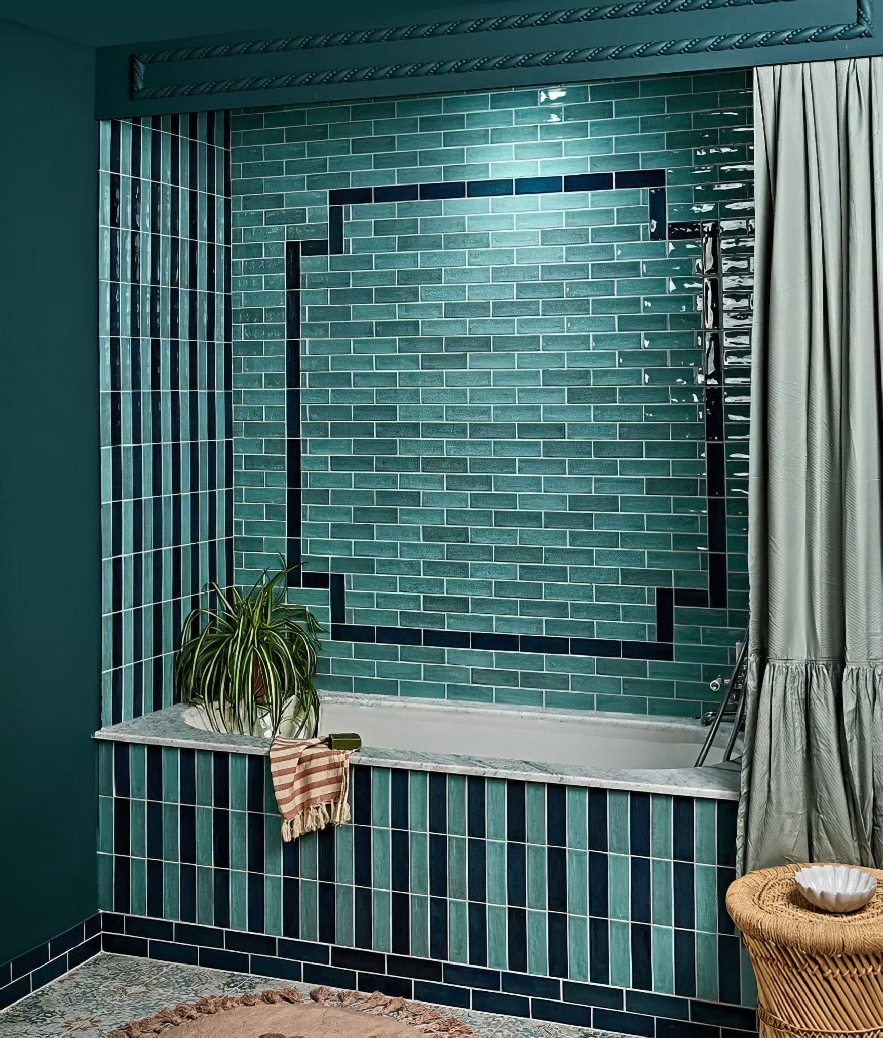 Petite Porcelain Gloss Sky - Hyperion Tiles