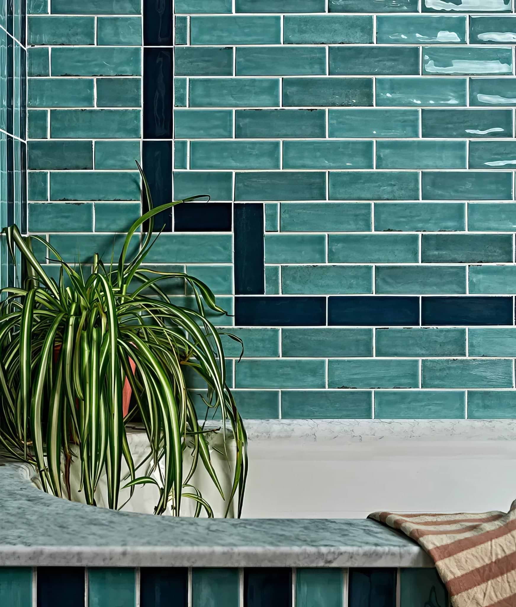 Petite Porcelain Gloss Sky - Hyperion Tiles