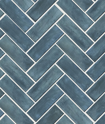 Petite Porcelain Matt Blue - Hyperion Tiles