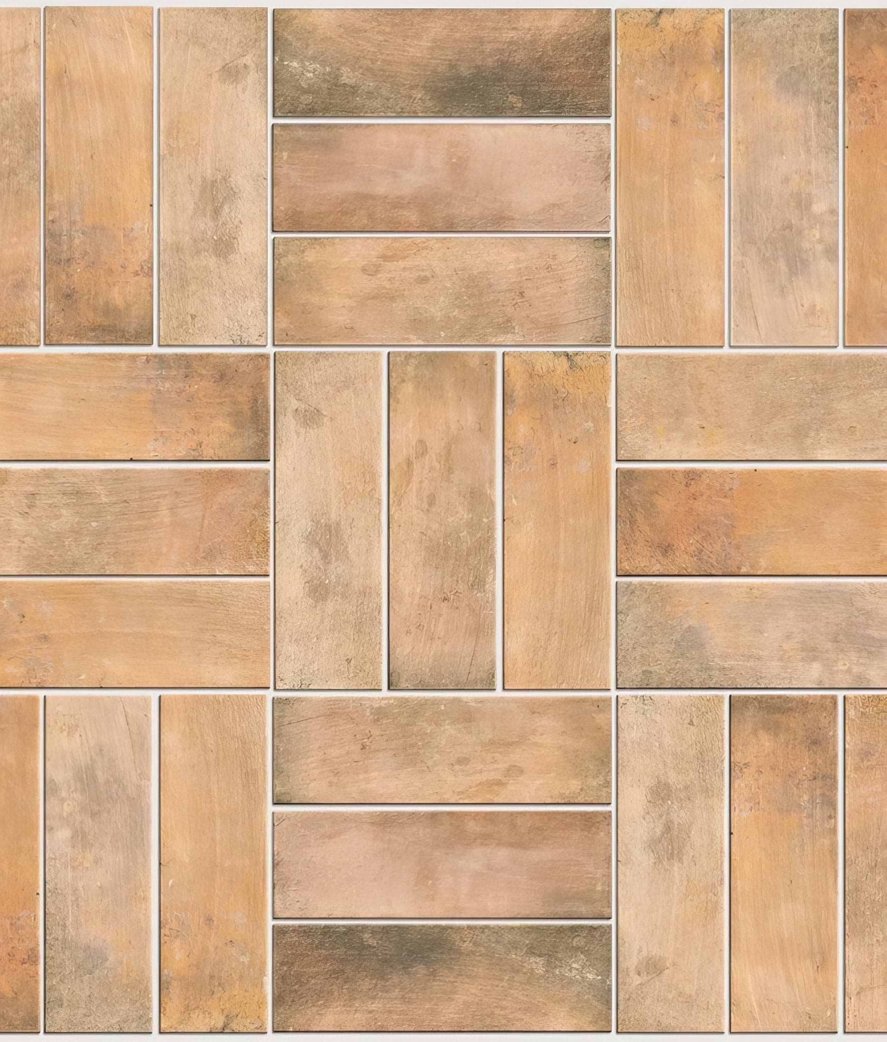 Petite Porcelain Matt Cotto Dark - Hyperion Tiles