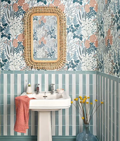 Petite Porcelain Matt Sky - Hyperion Tiles