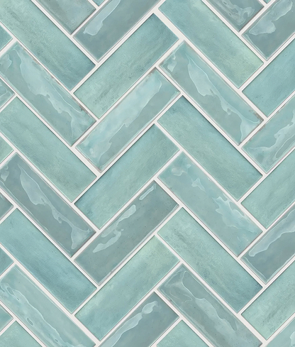 Petite Porcelain Matt Sky - Hyperion Tiles