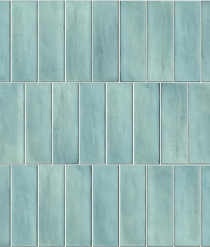Petite Porcelain Matt Sky - Hyperion Tiles