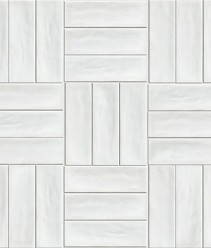 Petite Porcelain Matt White - Hyperion Tiles