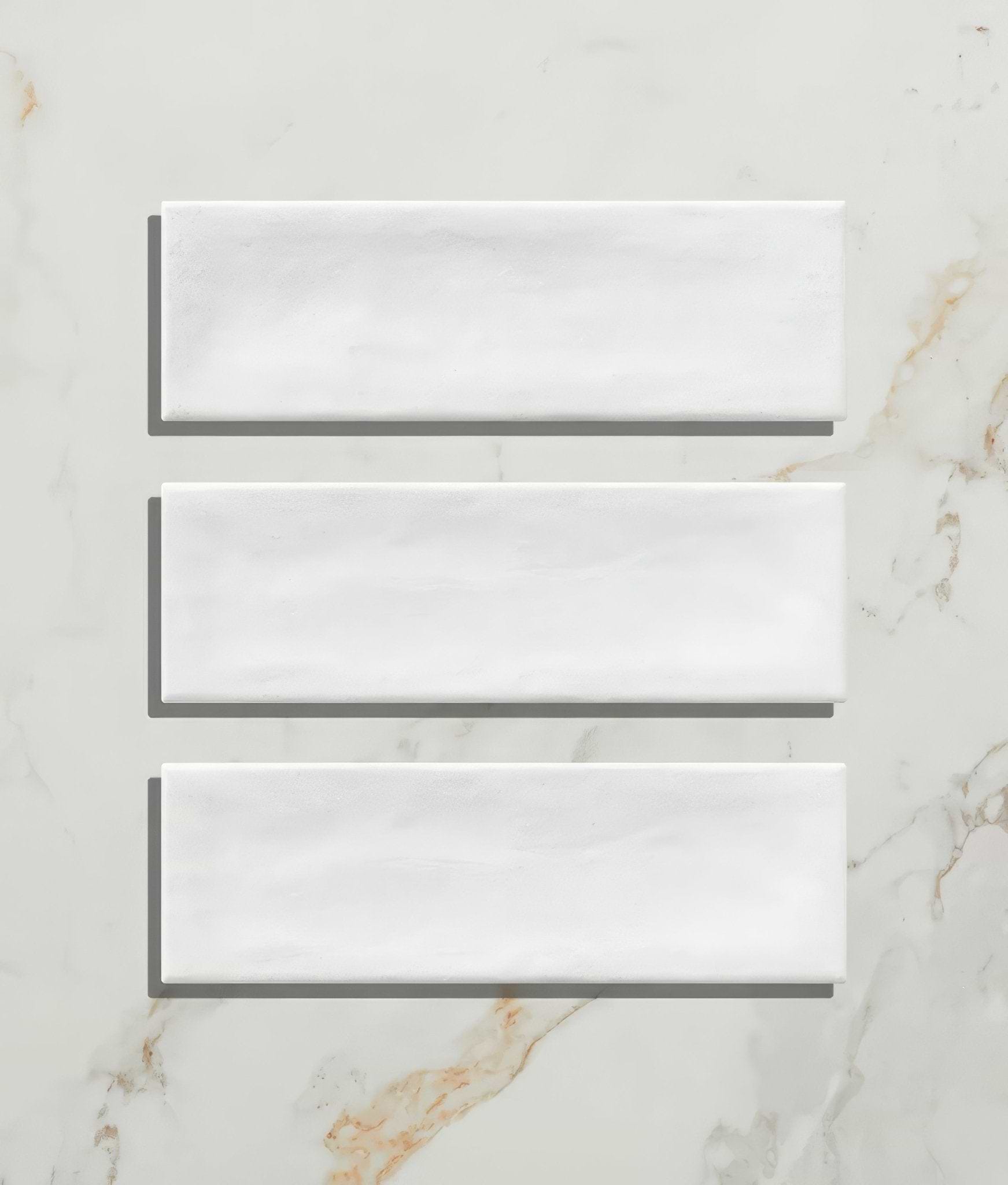 Petite Porcelain Matt White - Hyperion Tiles