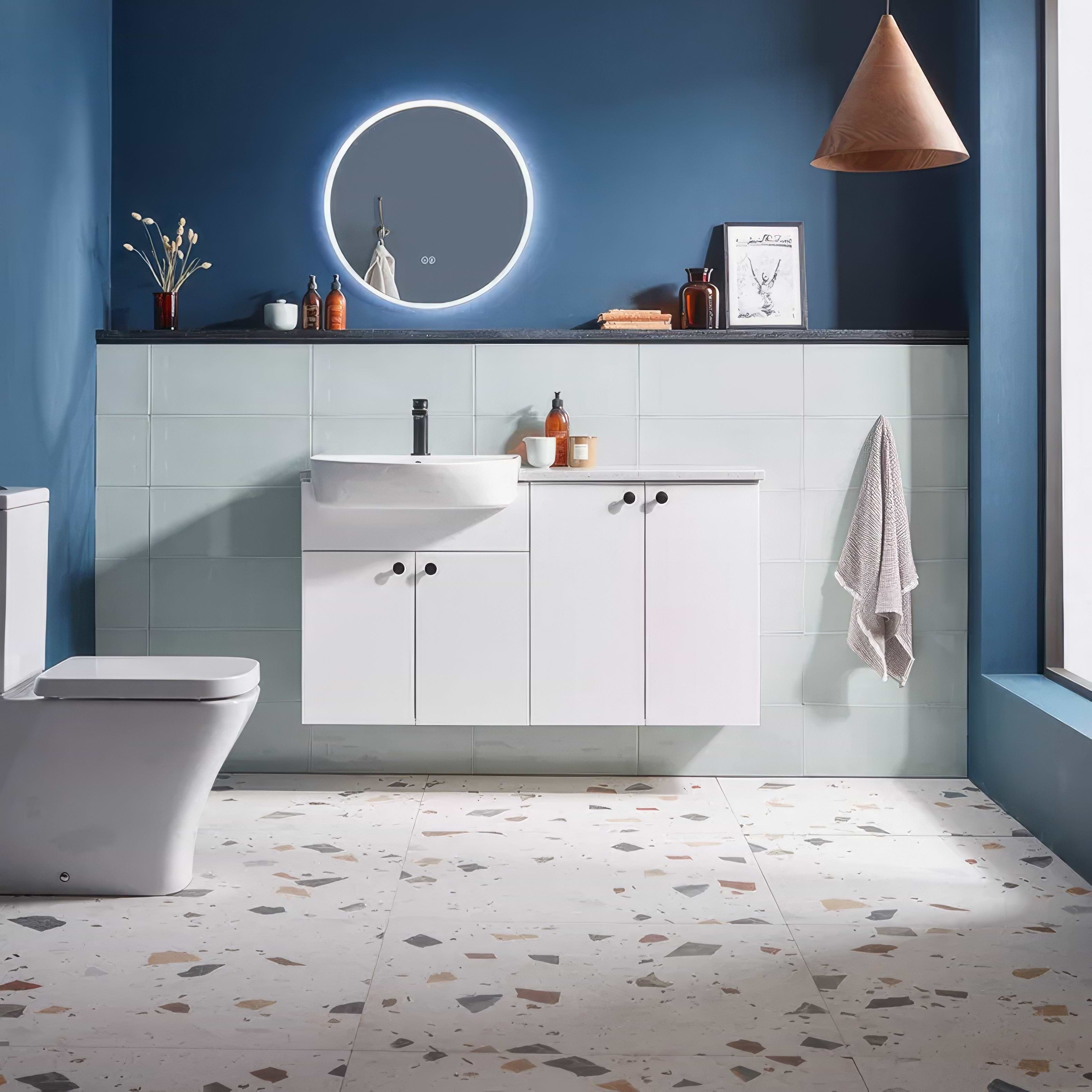 Piazza Porcelain Geo Pearl By Hyperion Tiles