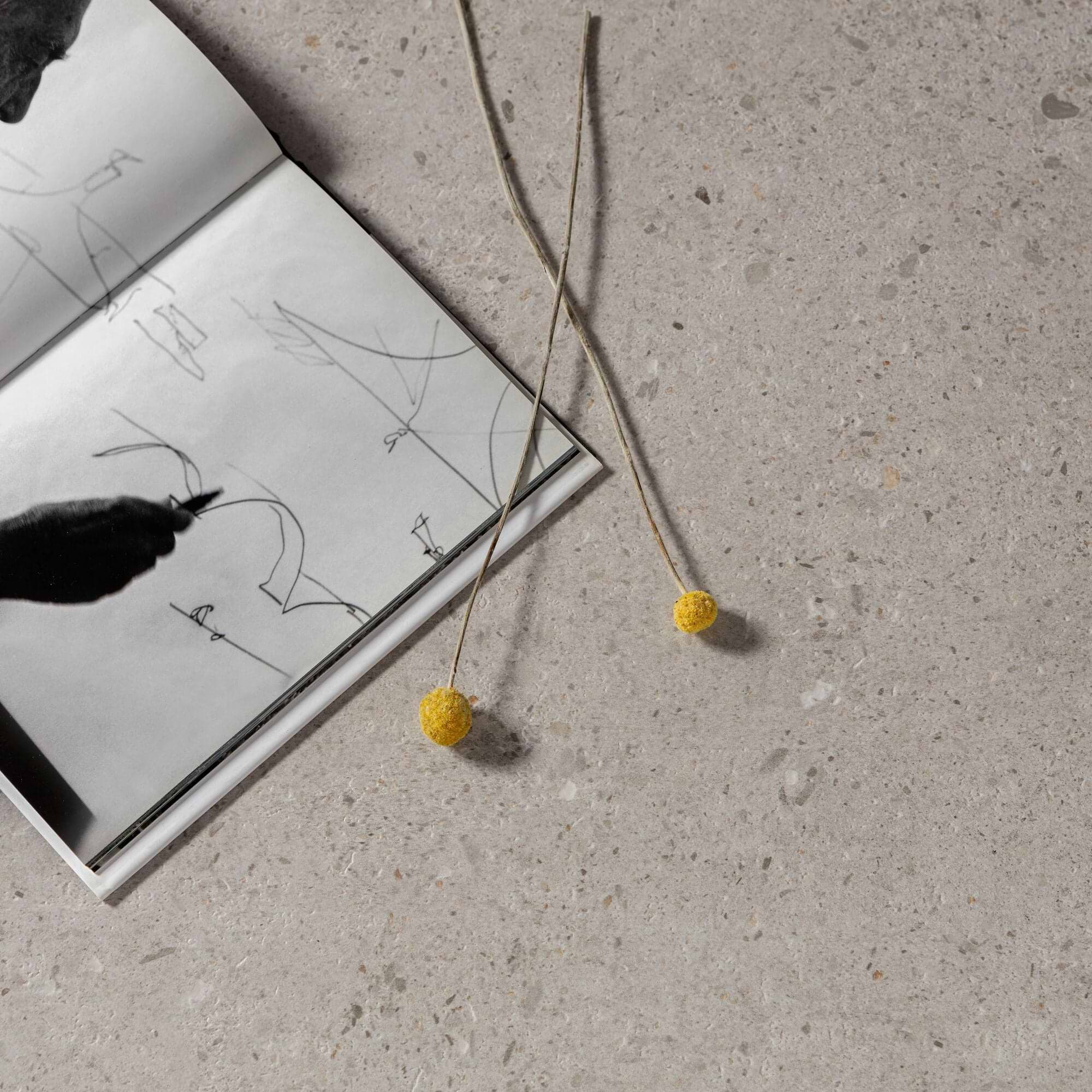 Piazza Silver 60 x 60cm - Hyperion Tiles