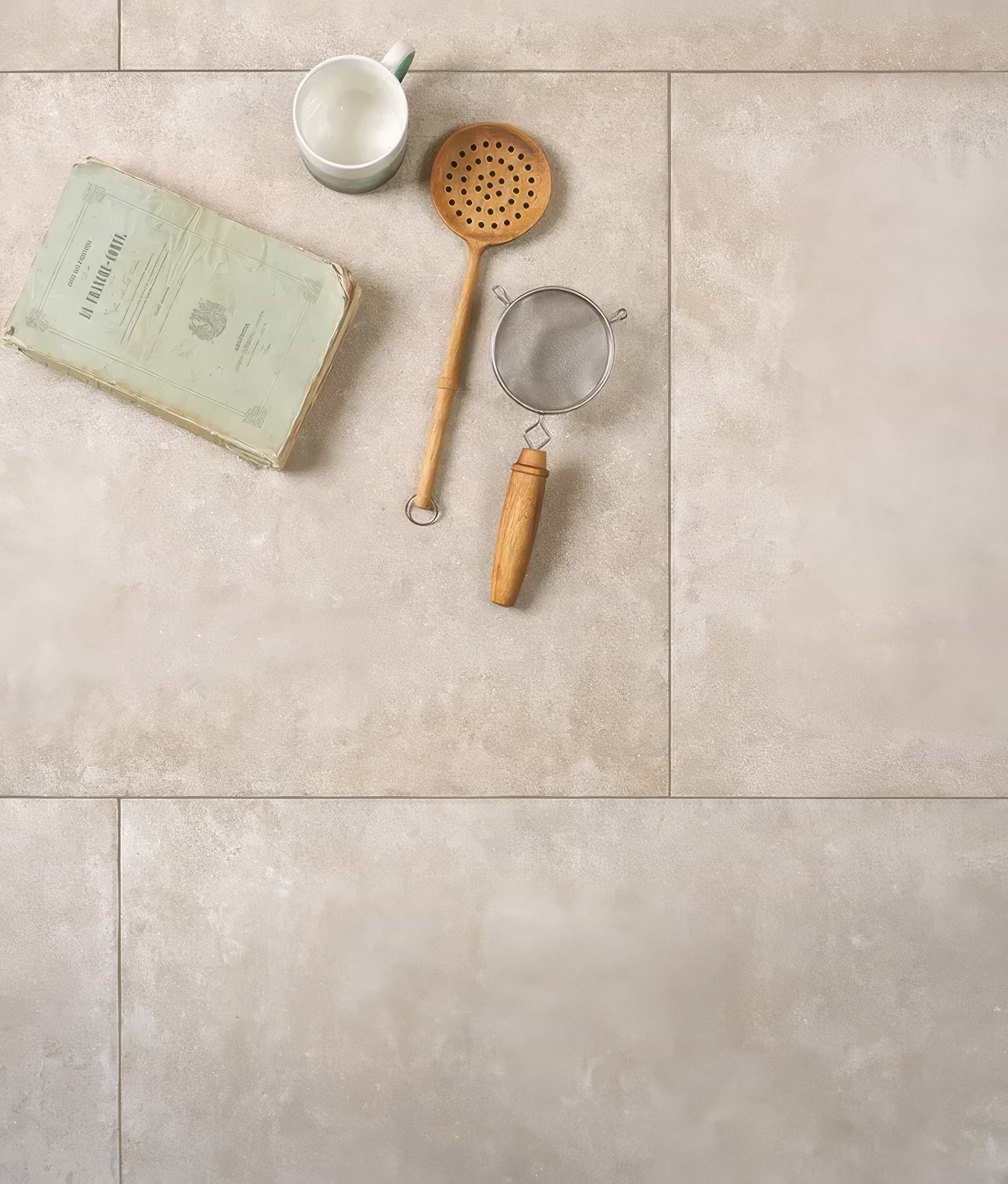 Pierre Porcelain Beige - Hyperion Tiles - Ca'Pietra