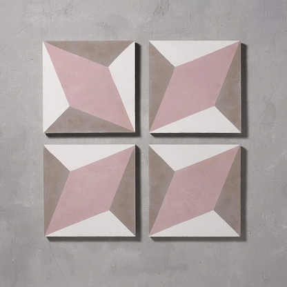 Pink Otura Tile - Hyperion Tiles