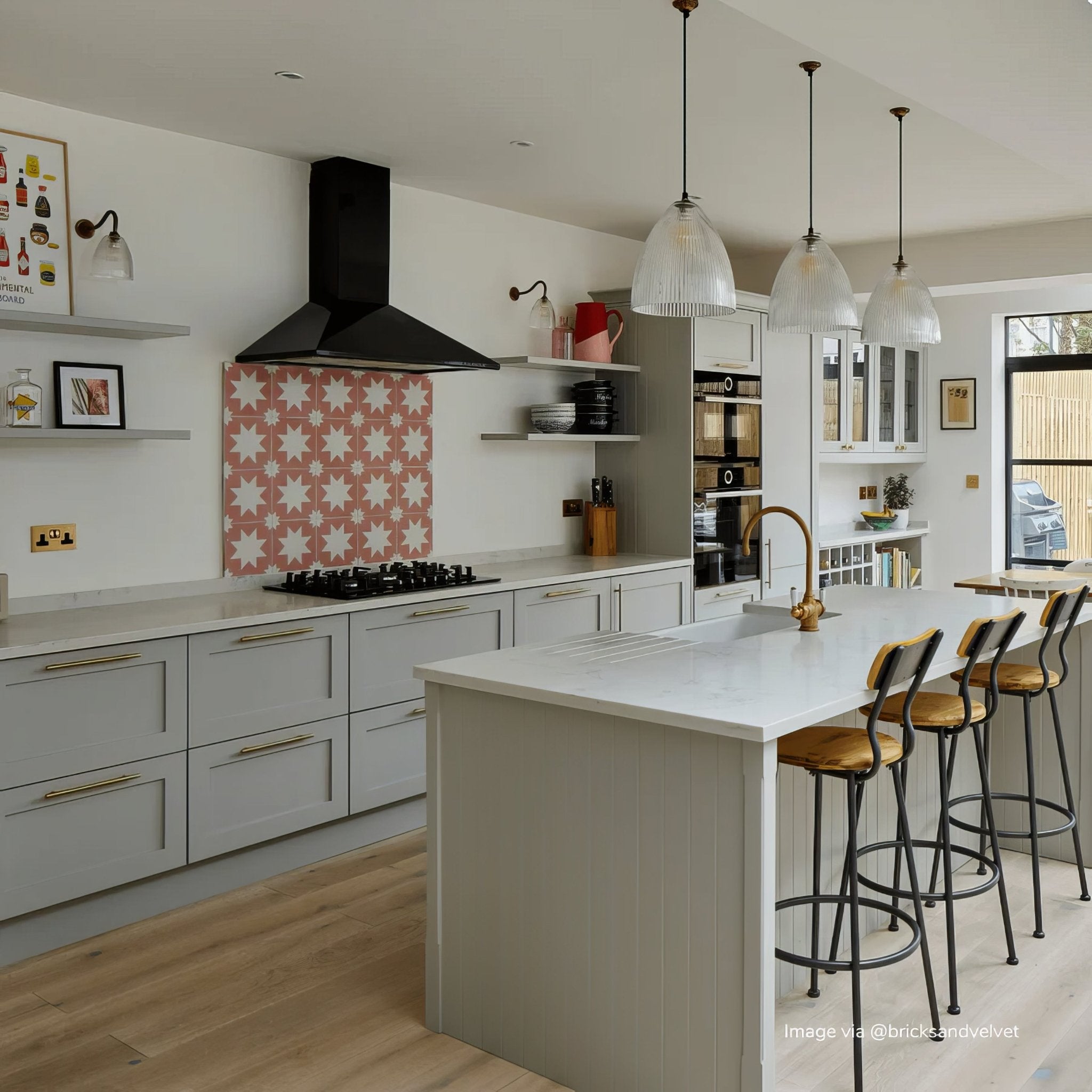 Pink Pradena Tile - Hyperion Tiles