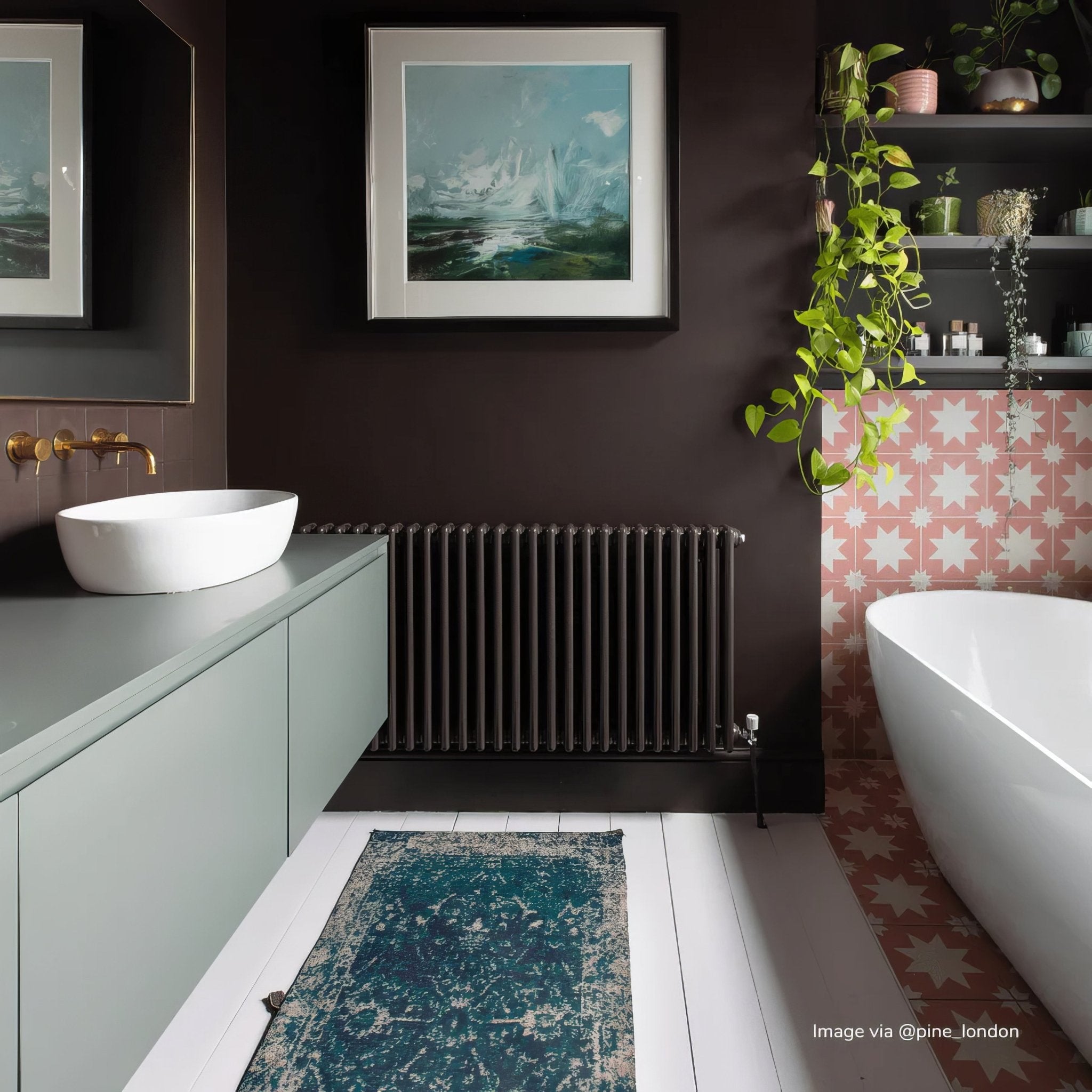 Pink Pradena Tile - Hyperion Tiles