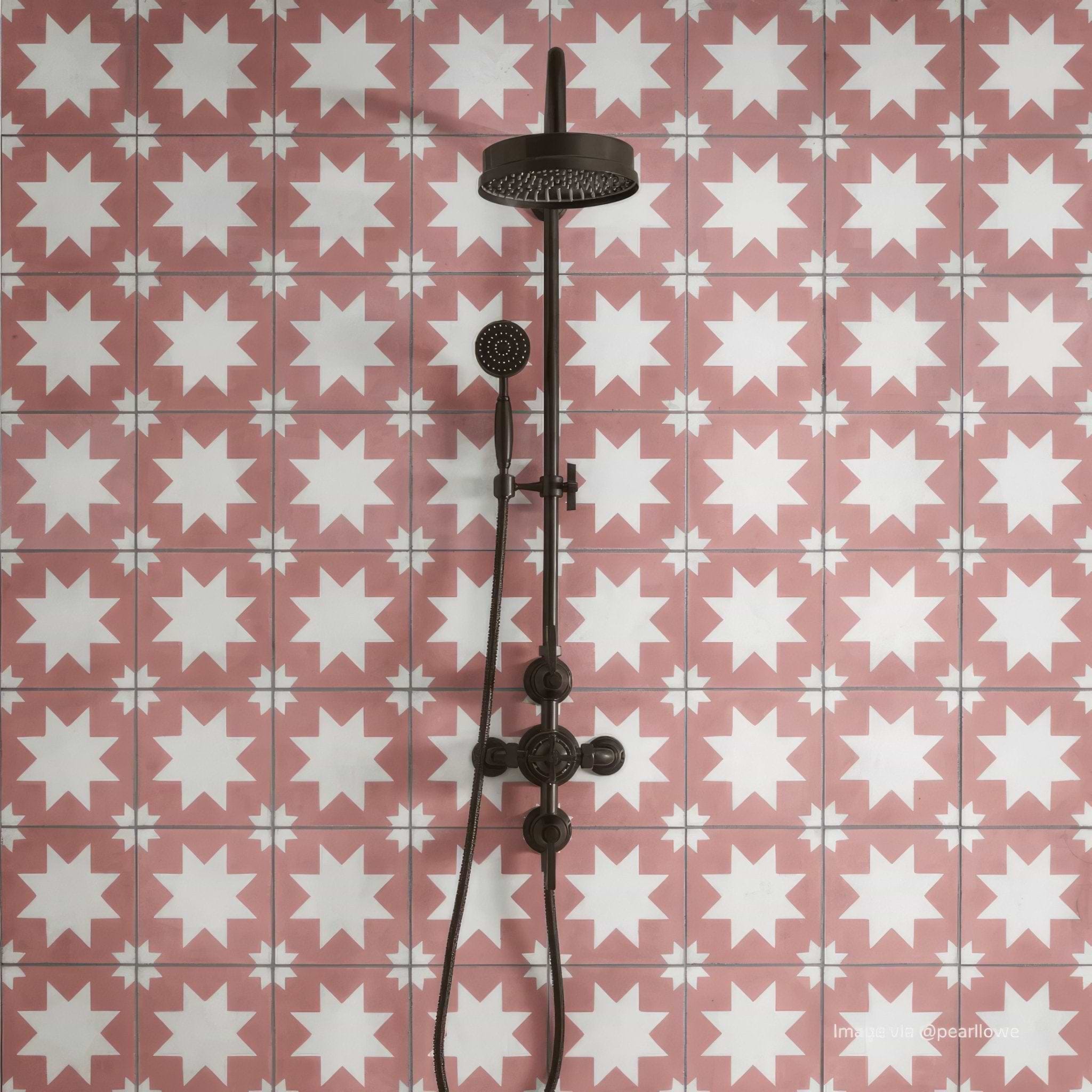 Pink Pradena Tile - Hyperion Tiles