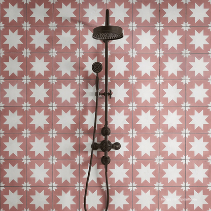 Pink Pradena Tile - Hyperion Tiles