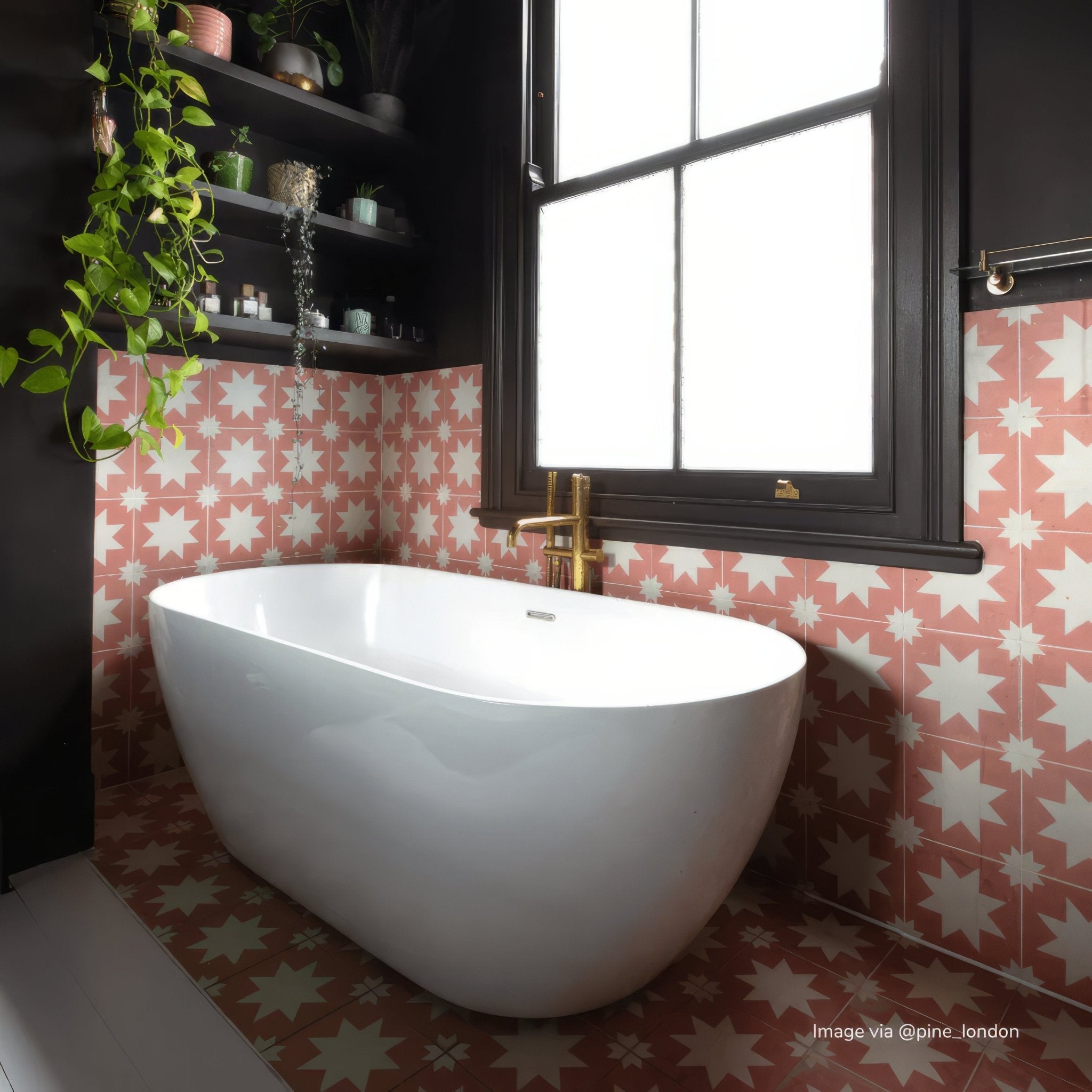 Pink Pradena Tile - Hyperion Tiles