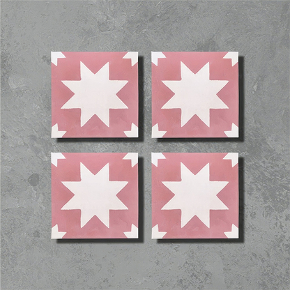 Pink Pradena Tile - Hyperion Tiles