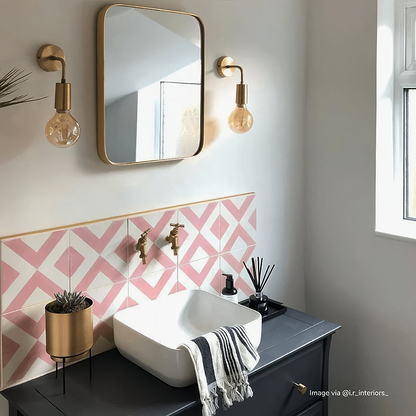 Pink Vigo Tile - Hyperion Tiles