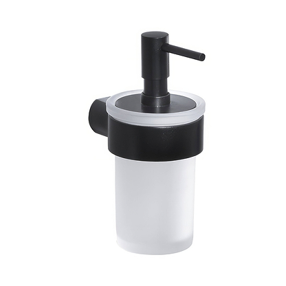 Pirenei Soap Dispenser – Black - Hyperion Tiles