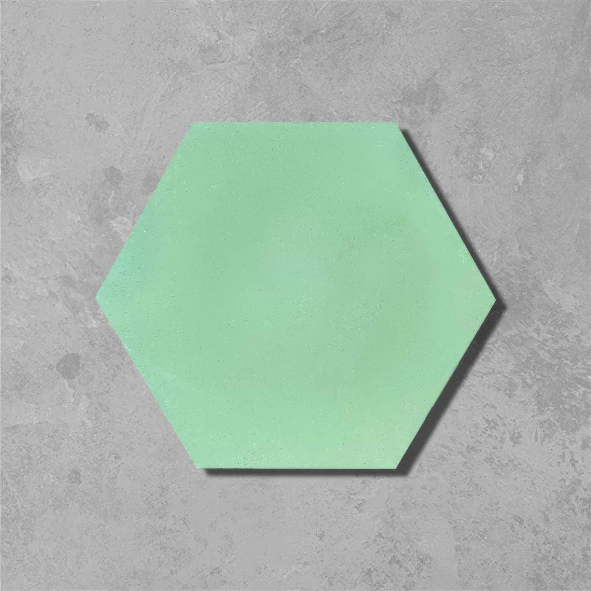 Pistachio Hexagonal Tile - Hyperion Tiles
