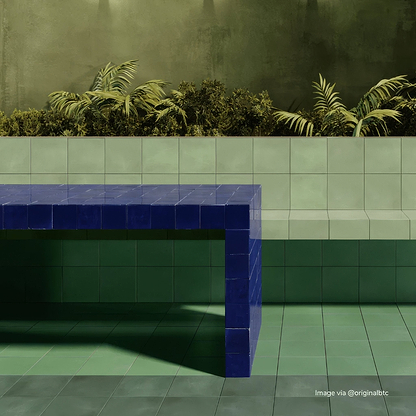 Pistachio Square Tile - Hyperion Tiles